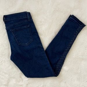 J Brand skinny high rise jeans